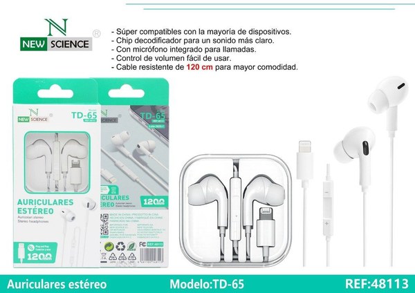 New Science Td-65 Auriculares Tws