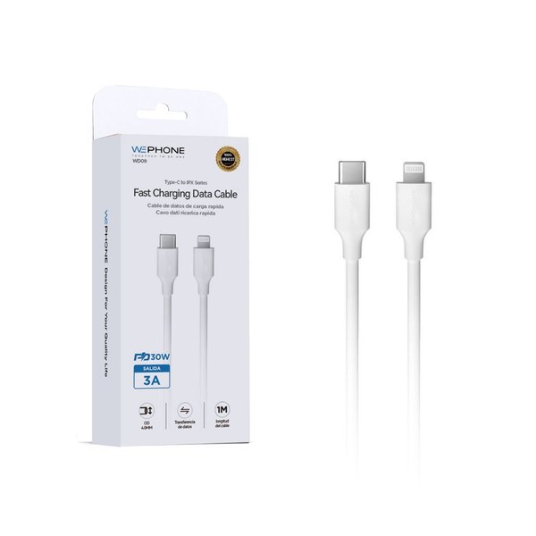 Wephone Wd09 Cable Type-C IP 30W 1M