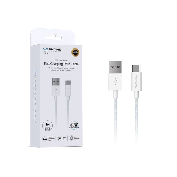 Wephone Wd10 Cable Type-C 60W 1M