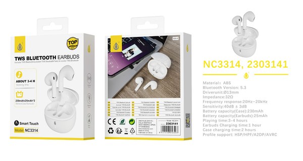 One Plus Nc3314 Auriculares Tws BT 5.