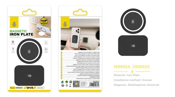 One Plus 2906542 Nr9654 Laminas Metalicas Adhesivos Movil