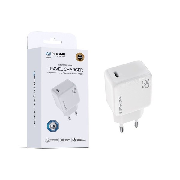 Wephone Wa10 Adaptador De Corriente Pd25W Blanco