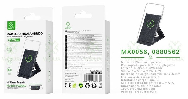 Woox 0880562 Mx0056 15W Type-C Plegable