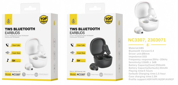 One Plus 2303071 Nc3307 Auriculares Tws BT 5.4