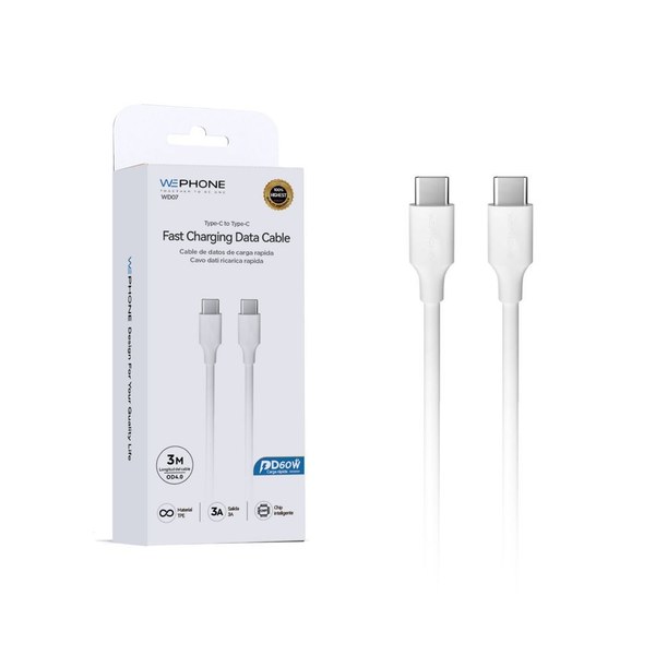 Wephone Wd07 Cable Type-C A Type-C 60W 3M