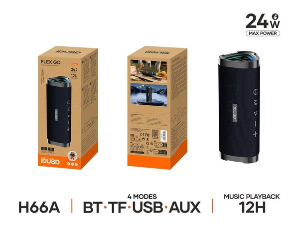 Idusd H66A Altavoces Fles Go 24W