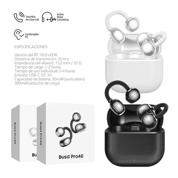 Sab554 Auriculares Buds Pro40
