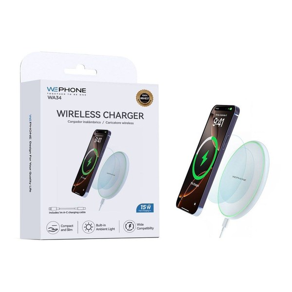 Wephone Wa34 Cargador Inaalmbrico 15W