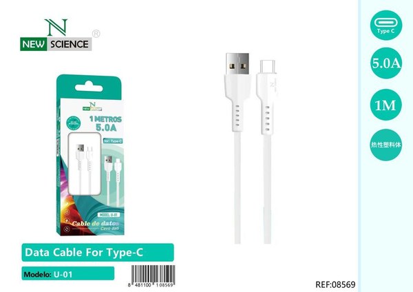 New Science U-01 Cable Type-C 1M 5A