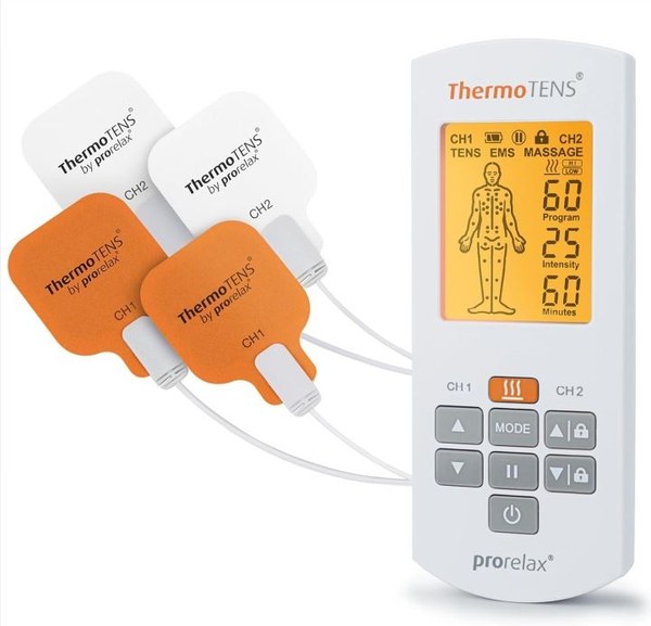 Pro Relax Tens/Emstrio Electroestimulador 4En1 60Programas
