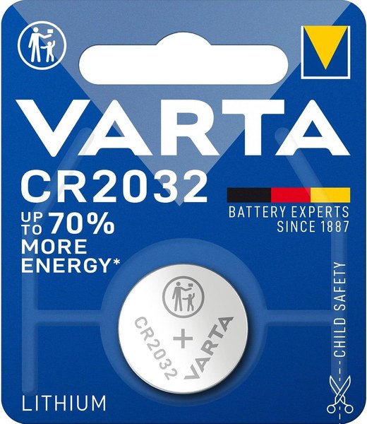 Varta Lithium Coin Cr2032 Blister 1*